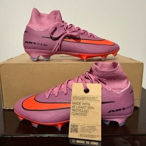 Nike Zoom Mercurial Superfly 10 Pro FG HF9433-600 Men's Size 6 Womens Size 7.5